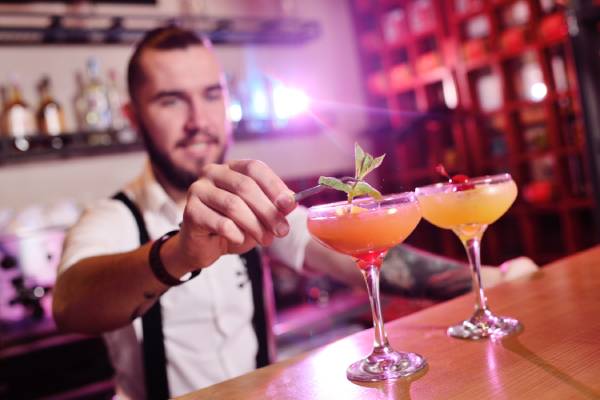 CV barman - wzór